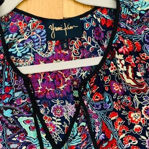 Yumi Kim Silk Blouse, Size Small